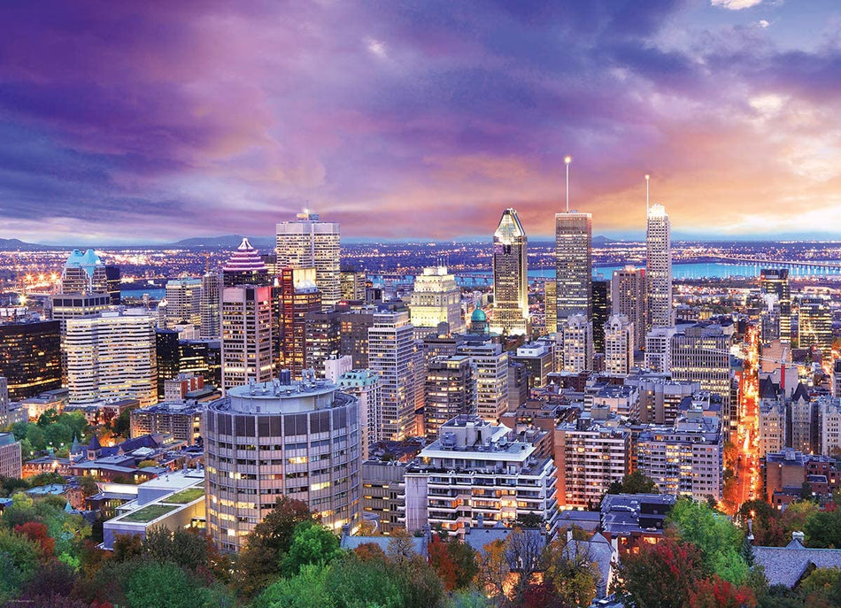 EuroGraphics: Montreal - La Metropole: 1000 Piece Puzzle