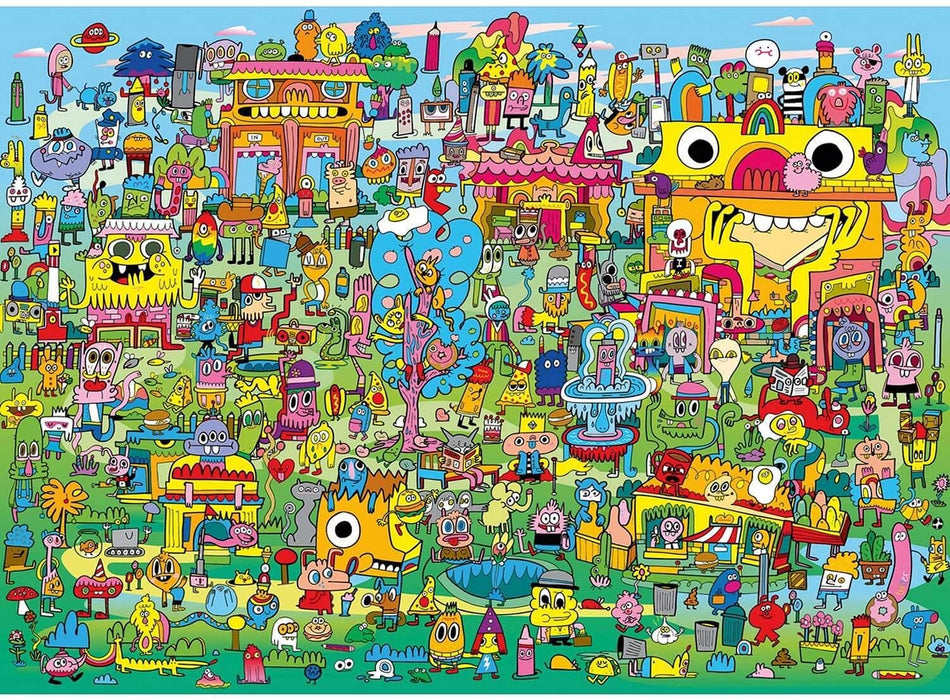 Heye: Doodle Village: 1000 Piece Puzzle