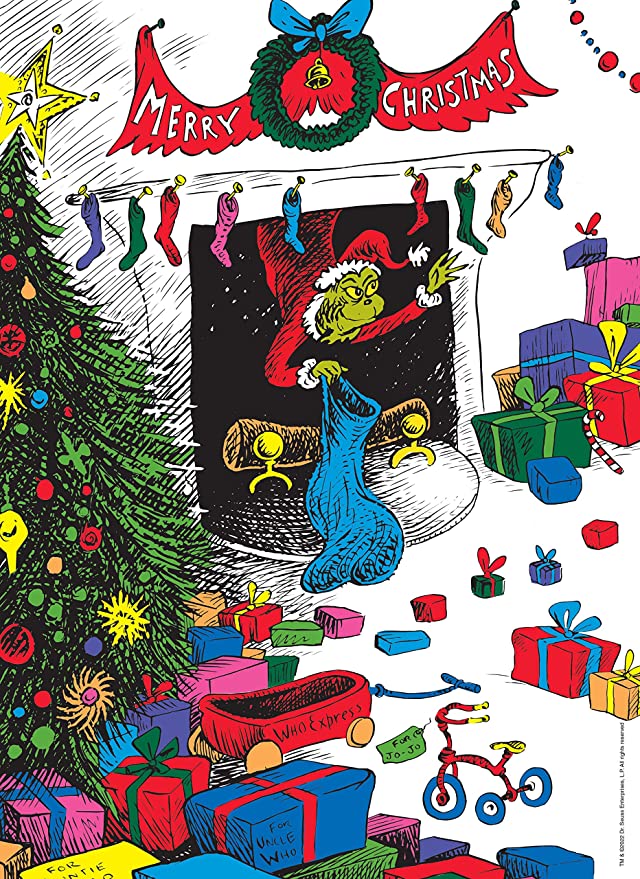USAOPOLY: Merry Grinchmas: 1000 Piece Puzzle