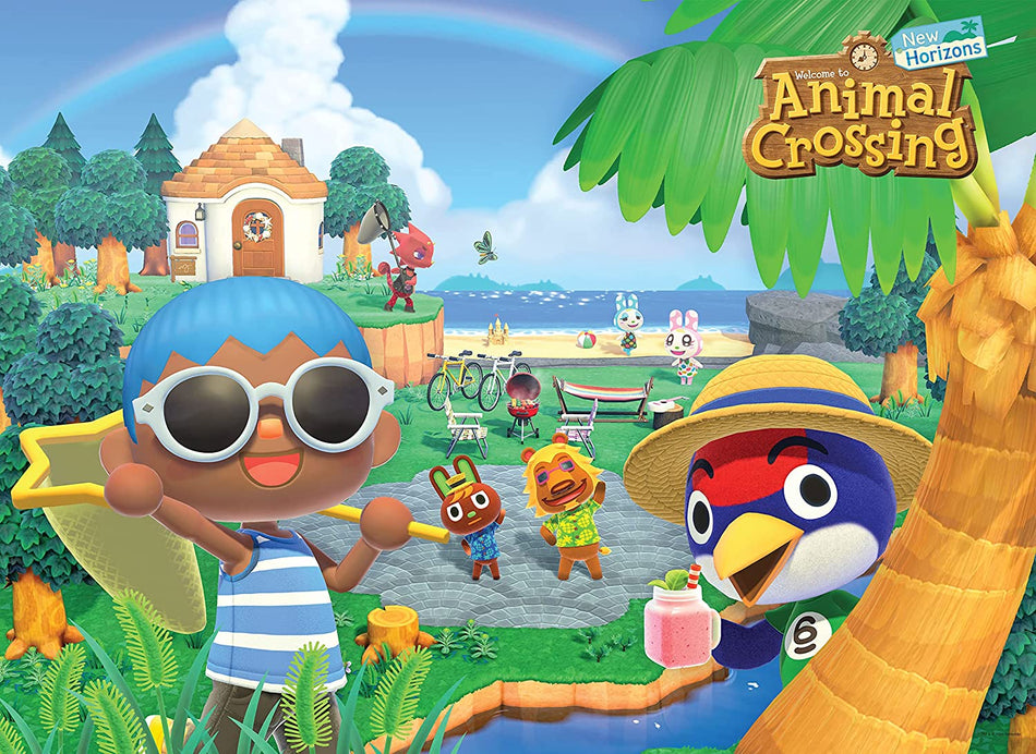 USAOPOLY: Animal Crossing: “Summer Fun”: 1000 Piece Puzzle