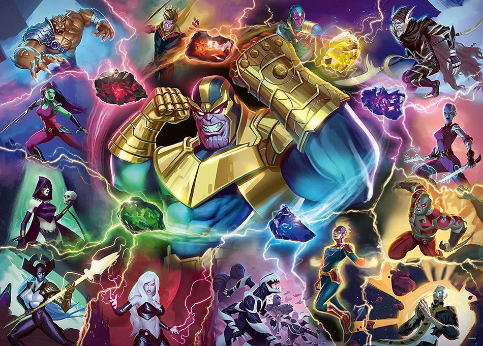 Ravensburger: Marvel Villainous: Thanos: 1000 Piece Puzzle