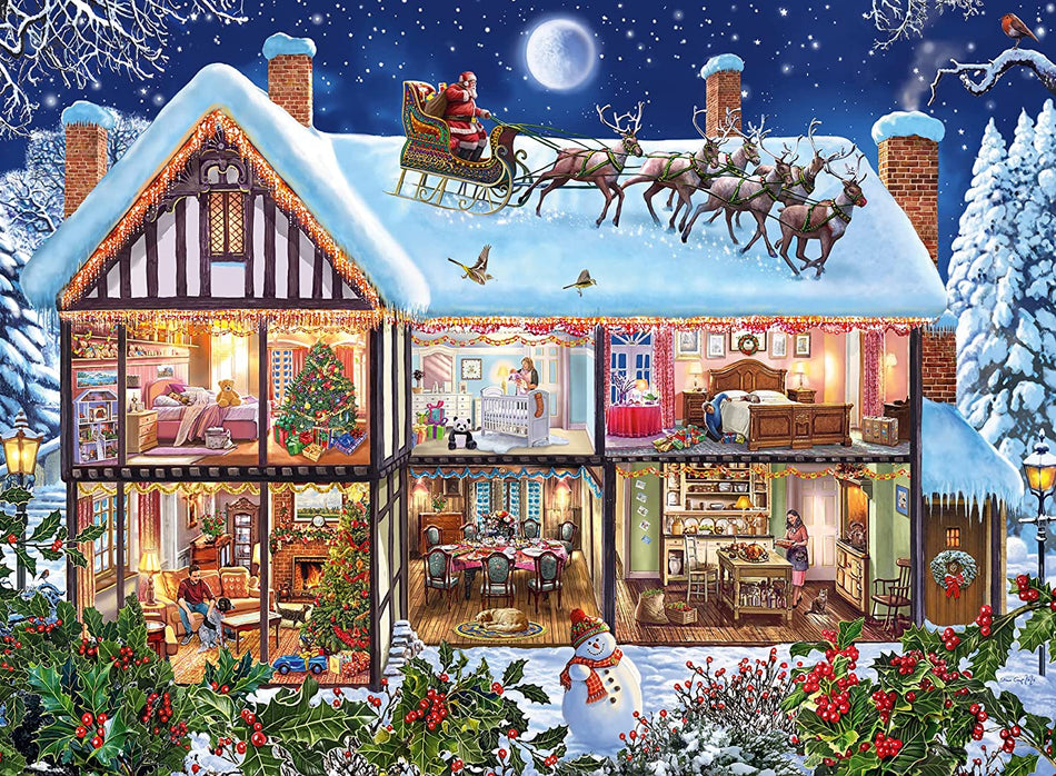 Ravensburger: Christmas at Home: 100 XXL Piece Puzzle