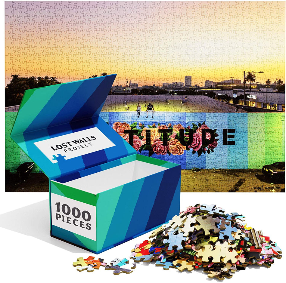 Lost Walls Project: Gratitude: 1000 Piece Puzzle