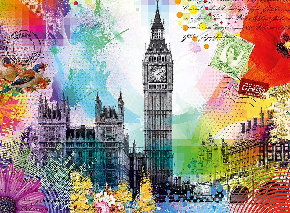 Ravensburger: London Postcard: 500 Piece Puzzle