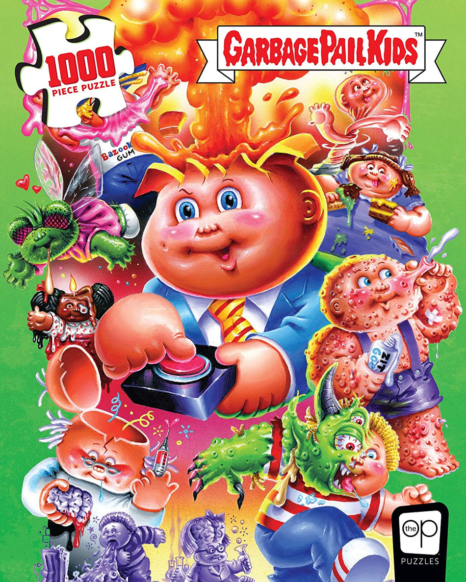 image of garbage pail kids jigsaw puzzle by USAopoly 