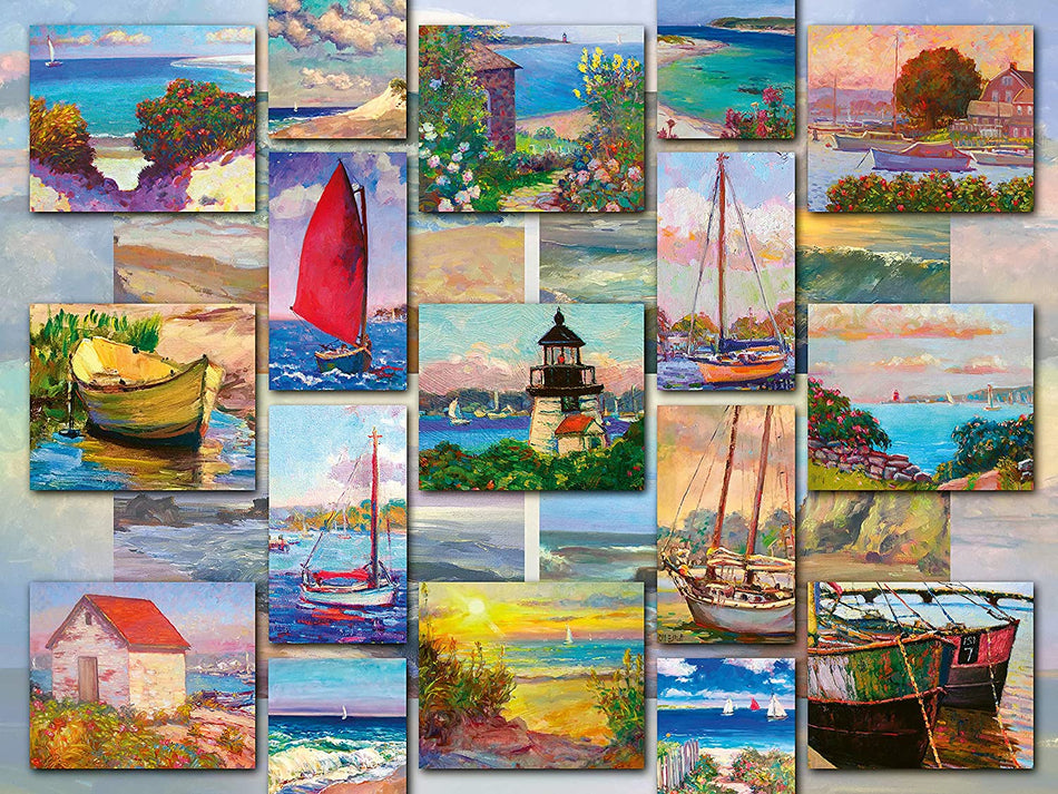 Ravensburger: Coastal Collage: 1500 Piece Puzzle