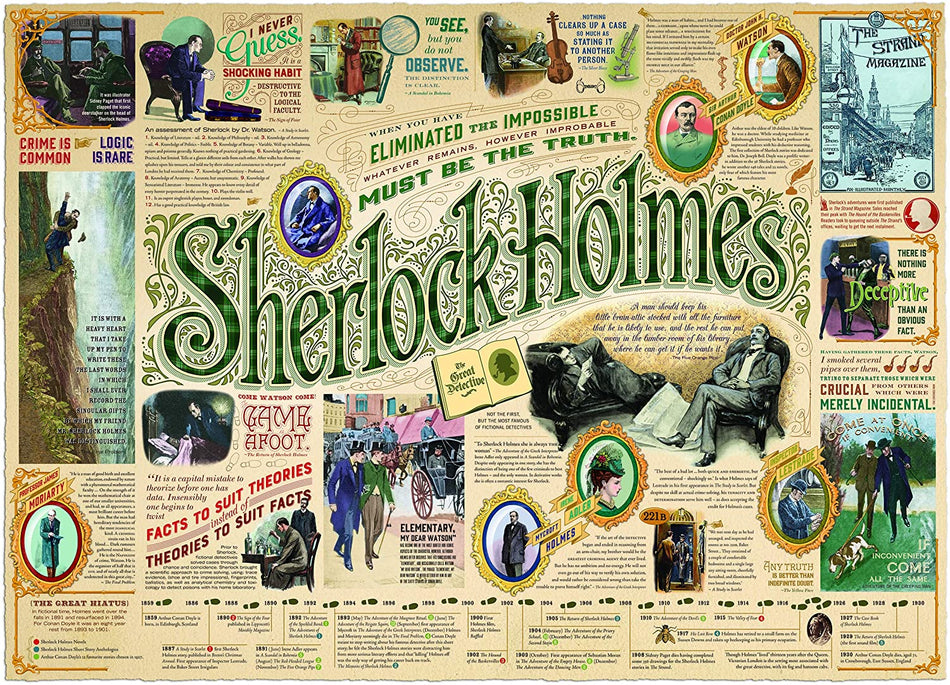 Cobble Hill: Sherlock: 1000 Piece Puzzle