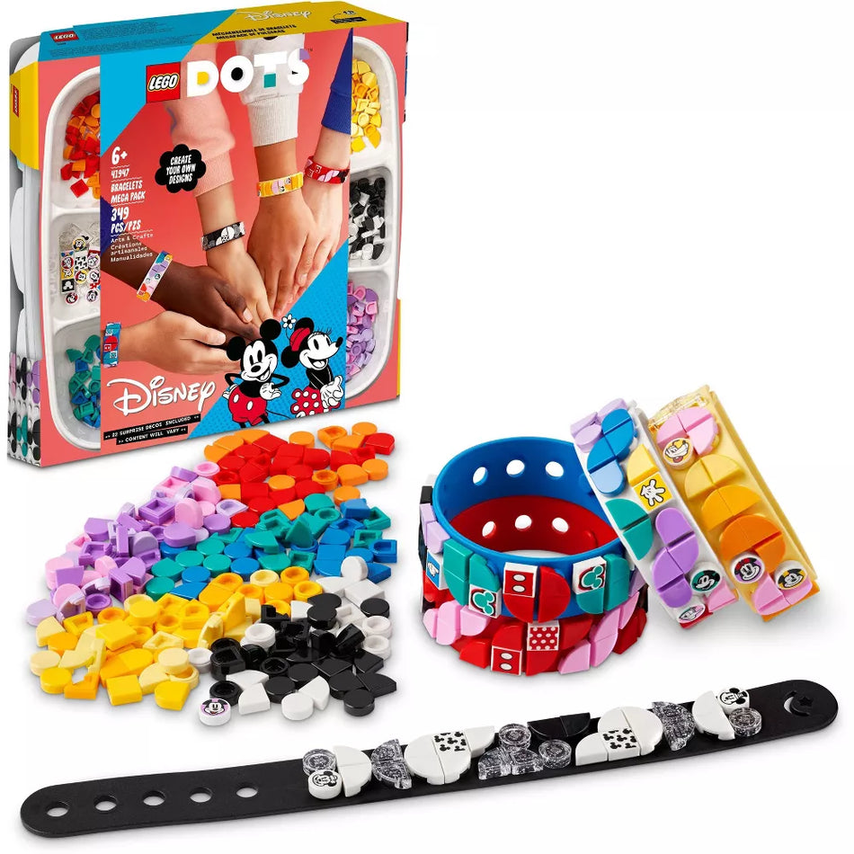 LEGO: DOTS: Disney: Mickey & Friends Bracelets Mega Pack: 41947