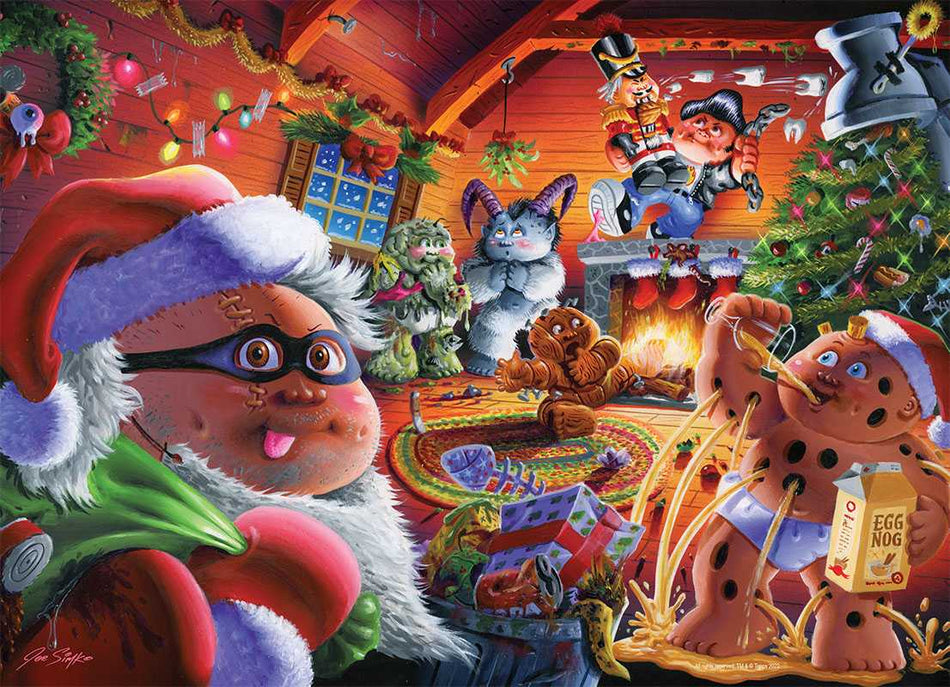 USAOPOLY: Garbage Pail Kids: Wreck The Halls: 1000 Piece Puzzle