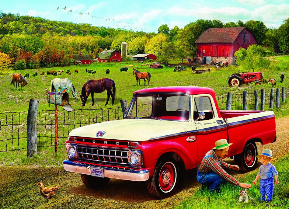 EuroGraphics: Grandpa's Old Truck (1965 Ford F-100):1000-Piece Puzzle