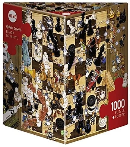 Heye Black or White 1000 piece puzzle
