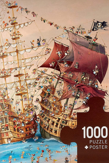A Heye Triangular Corsair puzzle box