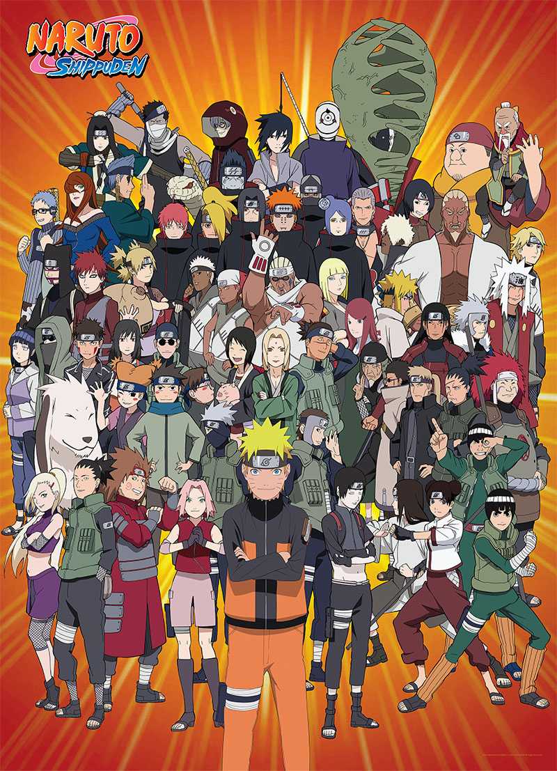 USAOPOLY: Naruto: Never Forget Your Friends: 1000 Piece Puzzle