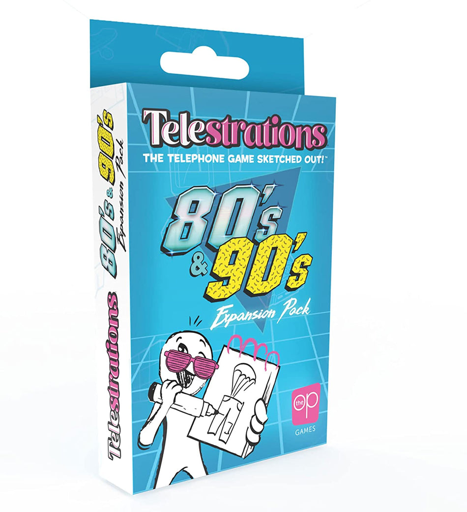 USAOPOLY: Telestrations 80's/90's Expansion Pack Party Game