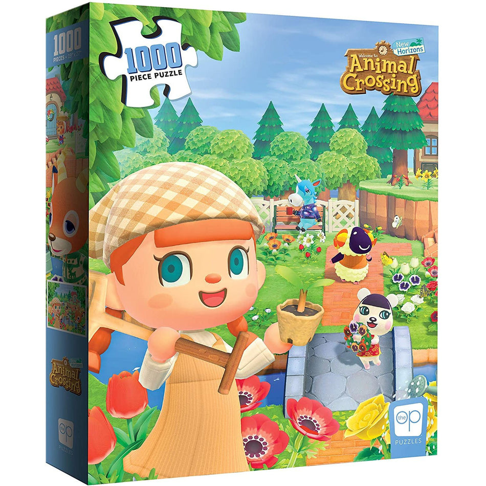 USAopoly  animal crossing jigsaw puzzle box image