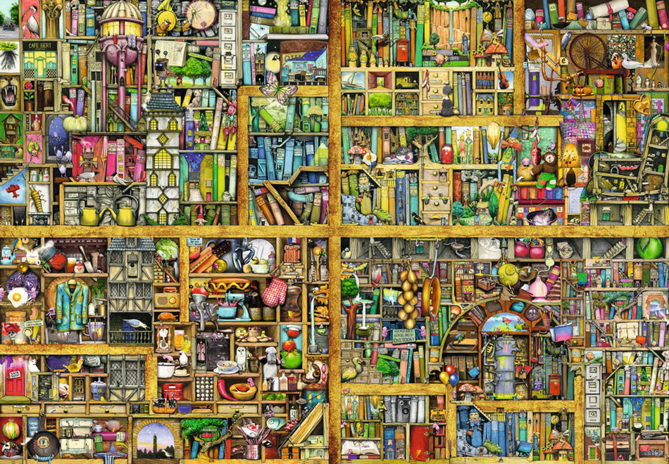 Ravensburger: Magical Bookcase: 18,000 Piece Puzzle