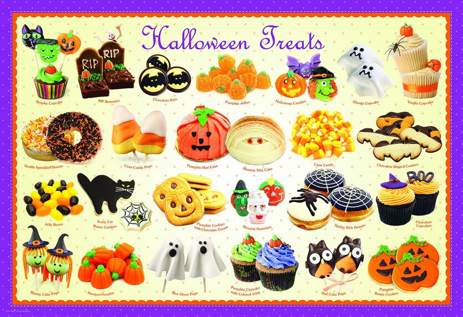 Eurographics: Halloween Treats: 100 Piece Puzzle