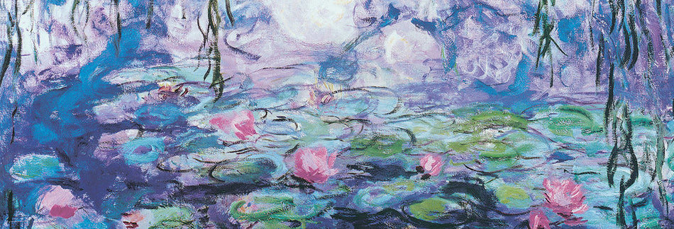 EUROGRAPHICS: Water Lillies: 1000 Piece Panoramic Puzzle