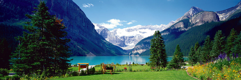EUROGRAPHICS: Lake Louise, Canadian Rockies: 1000 Piece Panoramic Puzzle