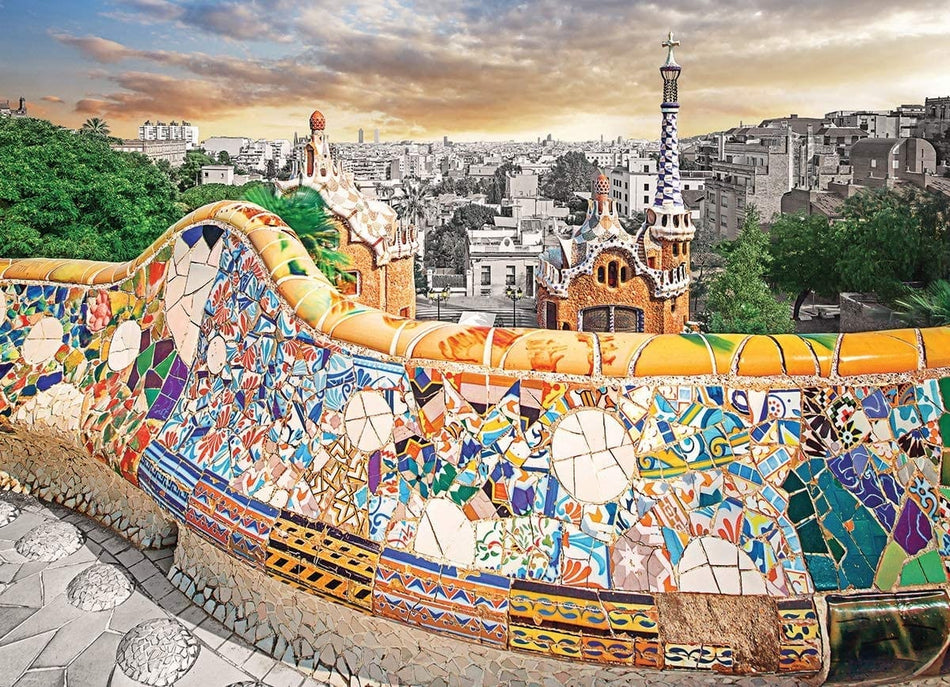 Eurographics: Barcelona: Park Guell: 1000 Piece Puzzle