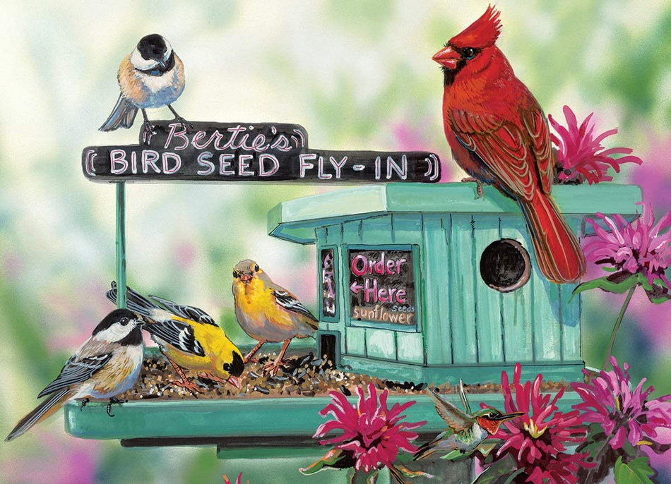 EUROGRAPHICS: Bertie's Bird Seed Fly In: 300 Piece Puzzle
