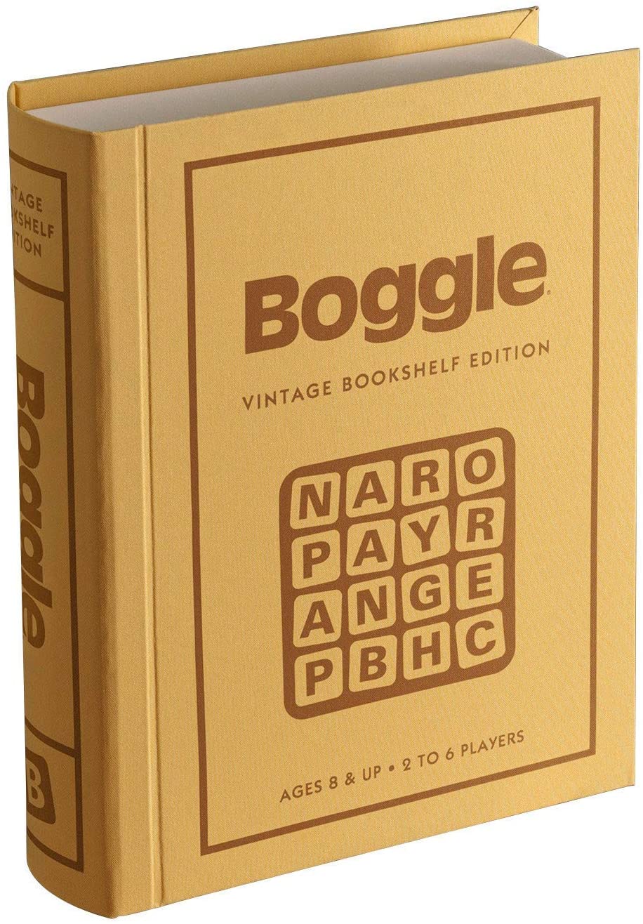 WS Game Company: Boggle: Vintage Bookshelf Edition