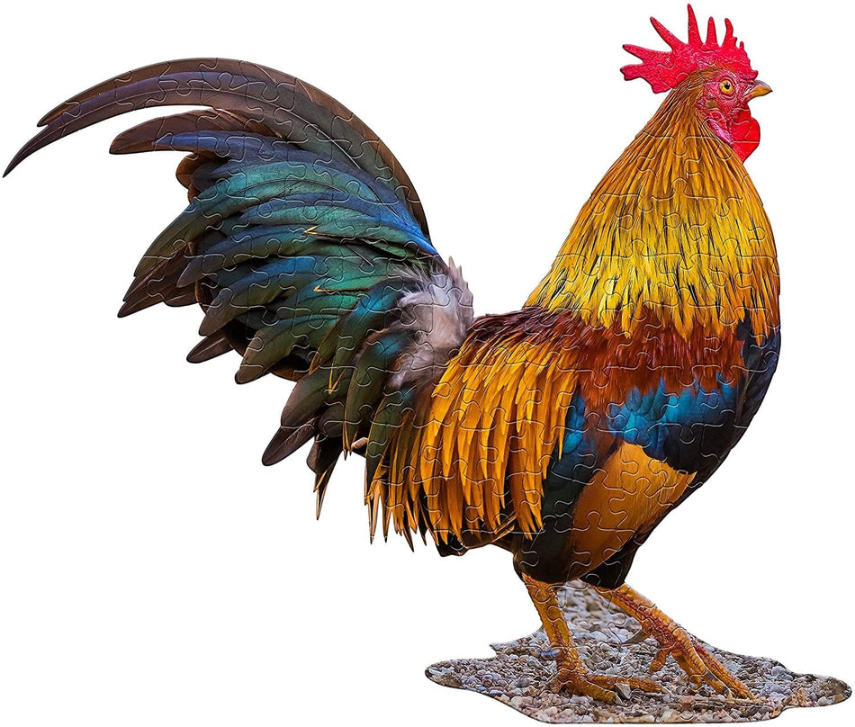 Madd Capp: I AM Lil’ Rooster Animal Shaped: 100 Piece Puzzle