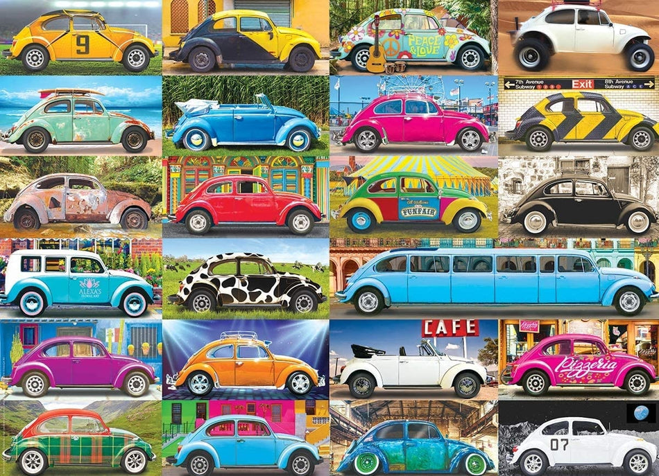 EuroGraphics: Volkswagen Beetle Gone Places: 1000 Piece Puzzle