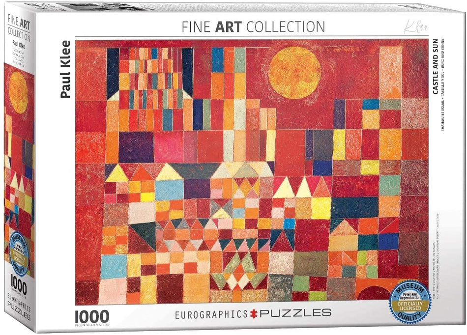 EUROGRAPHICS: Paul Klee Castle and Sun: 1000 Piece Puzzle