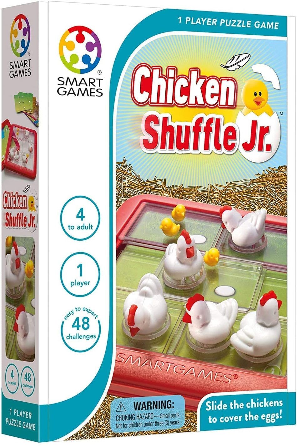 Smart Games: Chicken Shuffle Jr.: 1 Player Puzzle Game