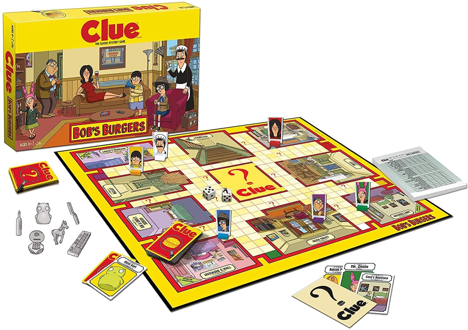 USAOPOLY: Clue: Bob's Burgers – Puzzled Gamer