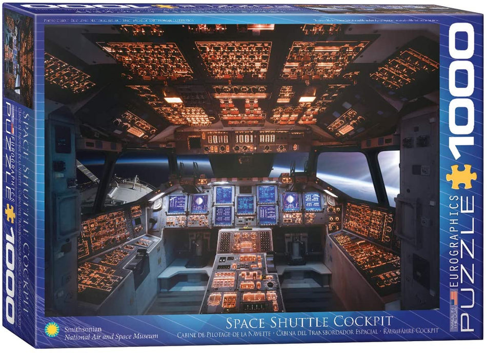 EuroGraphics: Space Shuttle Cockpit: 1000 Piece Puzzle