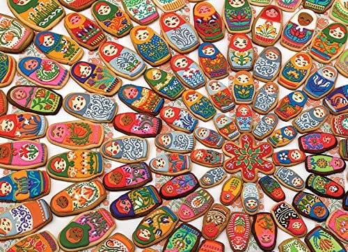 Cobble Hill: Matryoshka Cookies: 1000 Piece Puzzle
