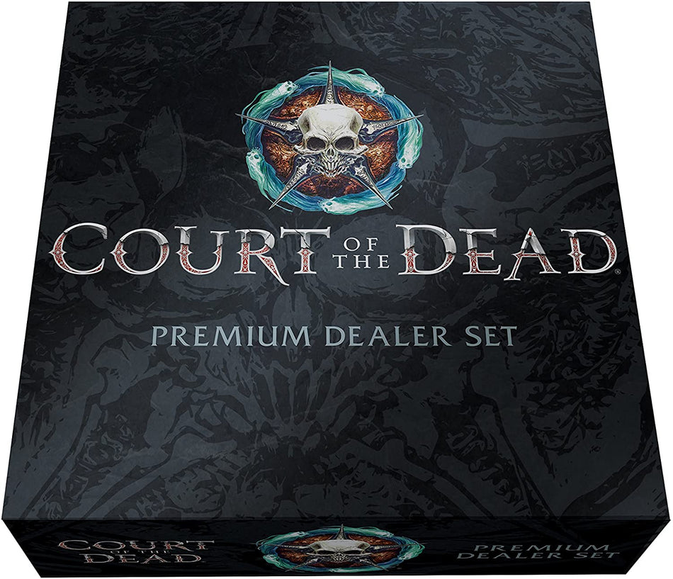 USAOPOLY: Court of the Dead: Playing Cards & Dealer Button