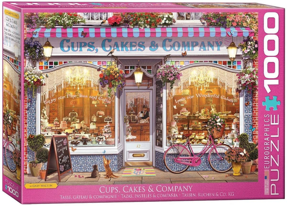 EuroGraphics: Cups, Cakes & Company: 1000 Piece Puzzle