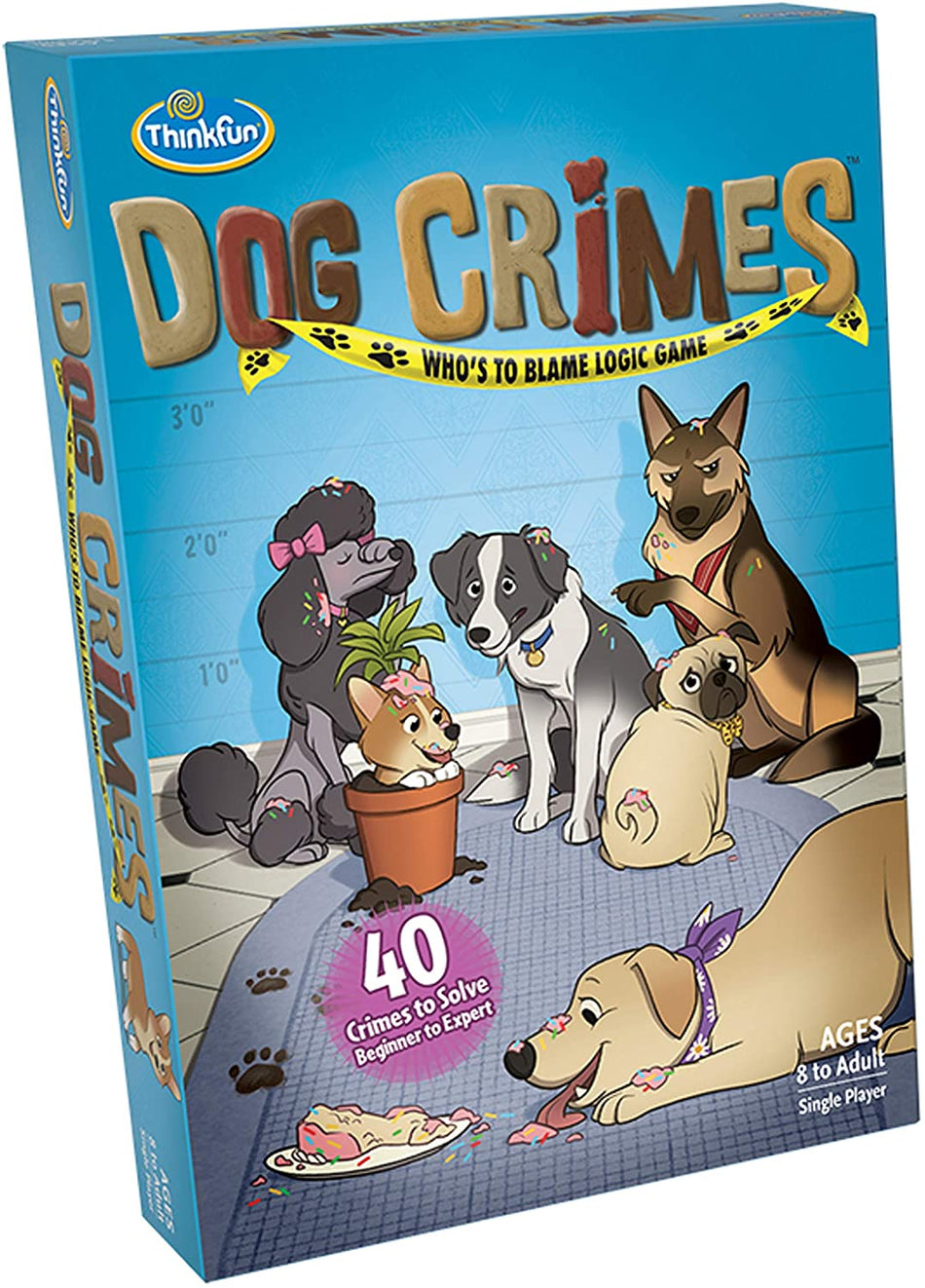 ThinkFun: Dog Crimes: Who's To Blame Logic Game