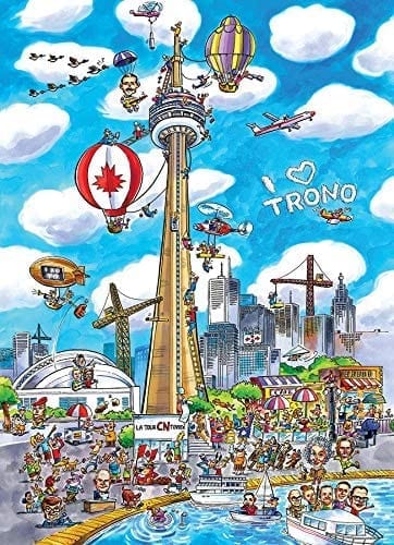 Cobble Hill: DoodleTown Toronto: 1000 Piece Puzzle