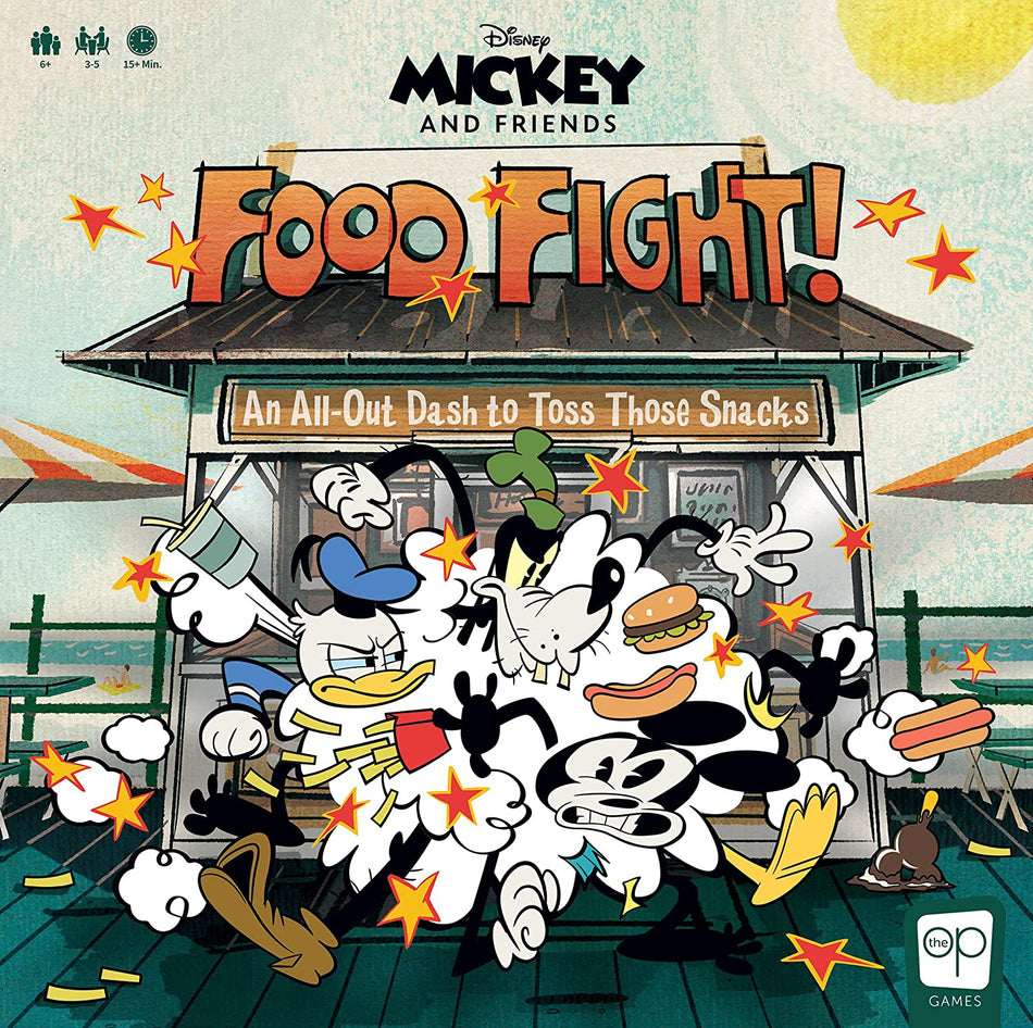 USAOPOLY: Mickey and Friends Food Fight