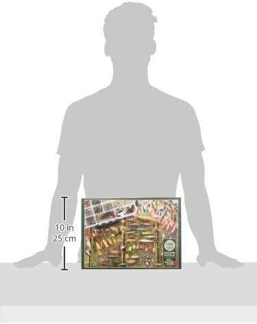 cobble hill fishing lures Cobble Hill 1000-Piece Fishing Lures Puzzle