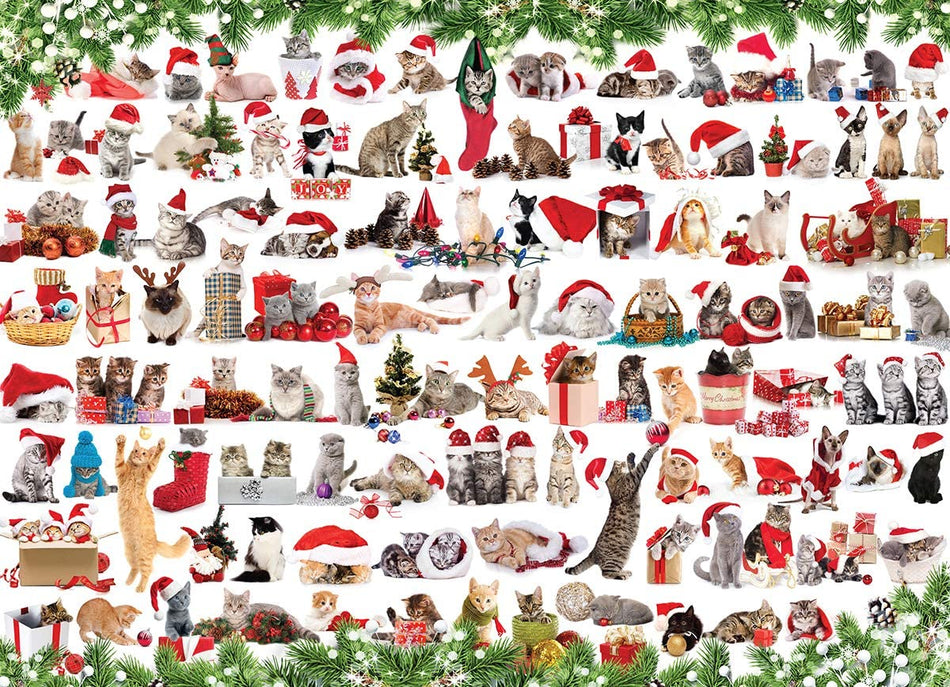 EUROGRAPHICS: Christmas Kittens: 1000 Piece Puzzle
