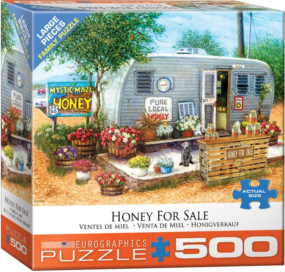 EUROGRAPHICS: Honey for Sale: 500 Piece Puzzle