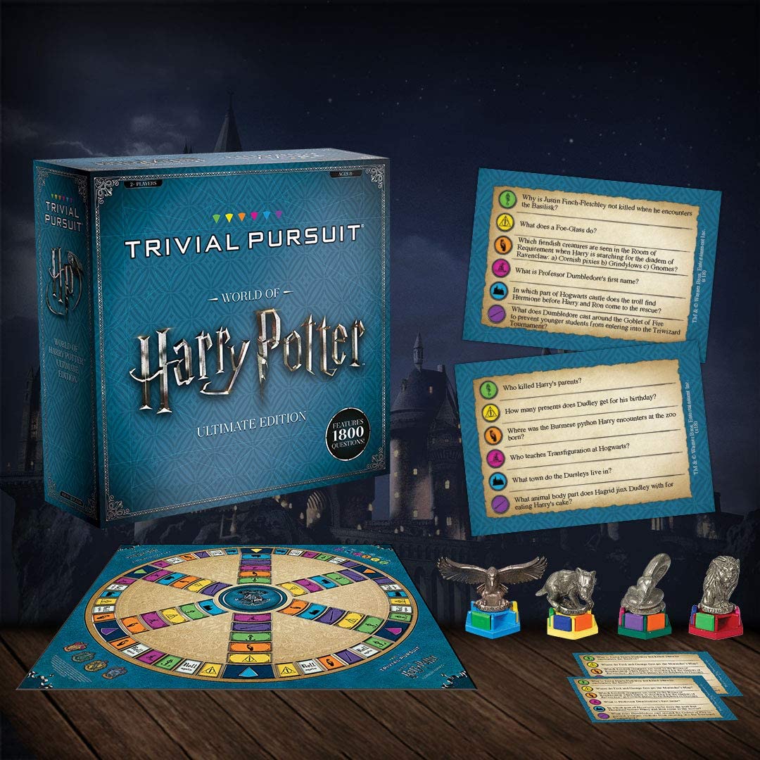 TRIVIAL PURSUIT Harry Potter (Quickplay Edition) | Trivia Game Questions  from Harry Potter Movies