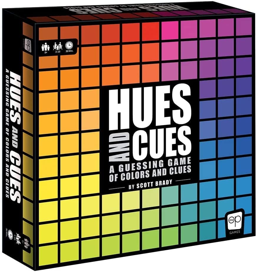 USAOPOLY: Hues & Cues: A Guessing Game of Colors and Clues