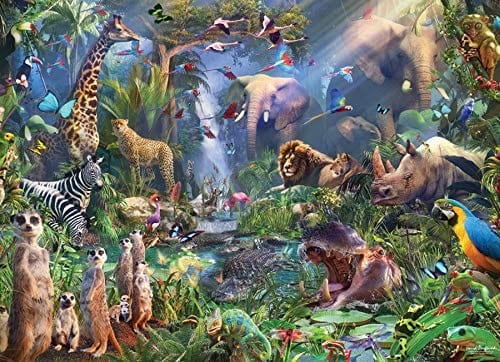 Cobble Hill: Into The Jungle: 1000 Piece Puzzle