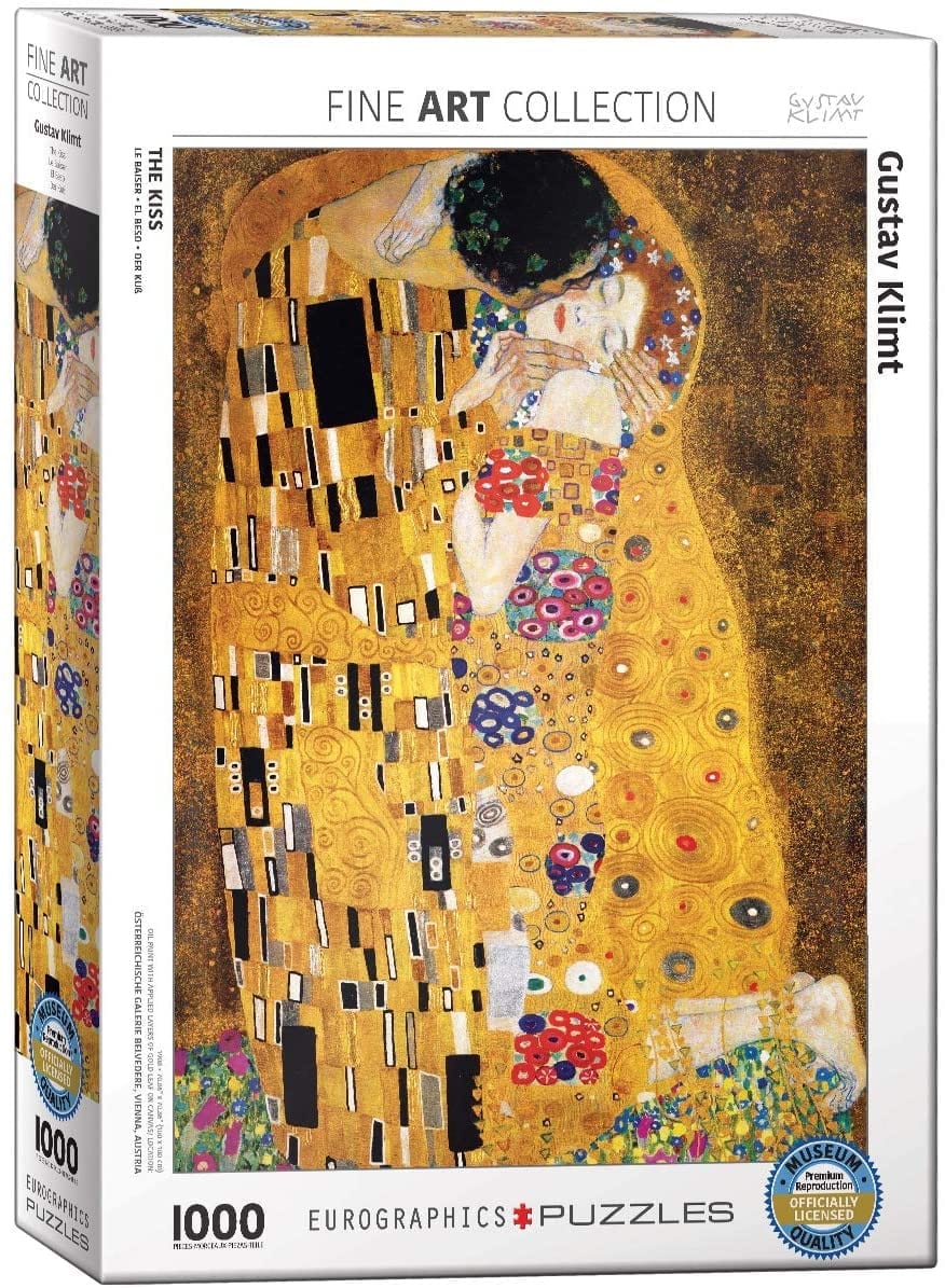 EUROGRAPHICS: Gustav Klimt The Kiss: 1000 Piece Puzzle
