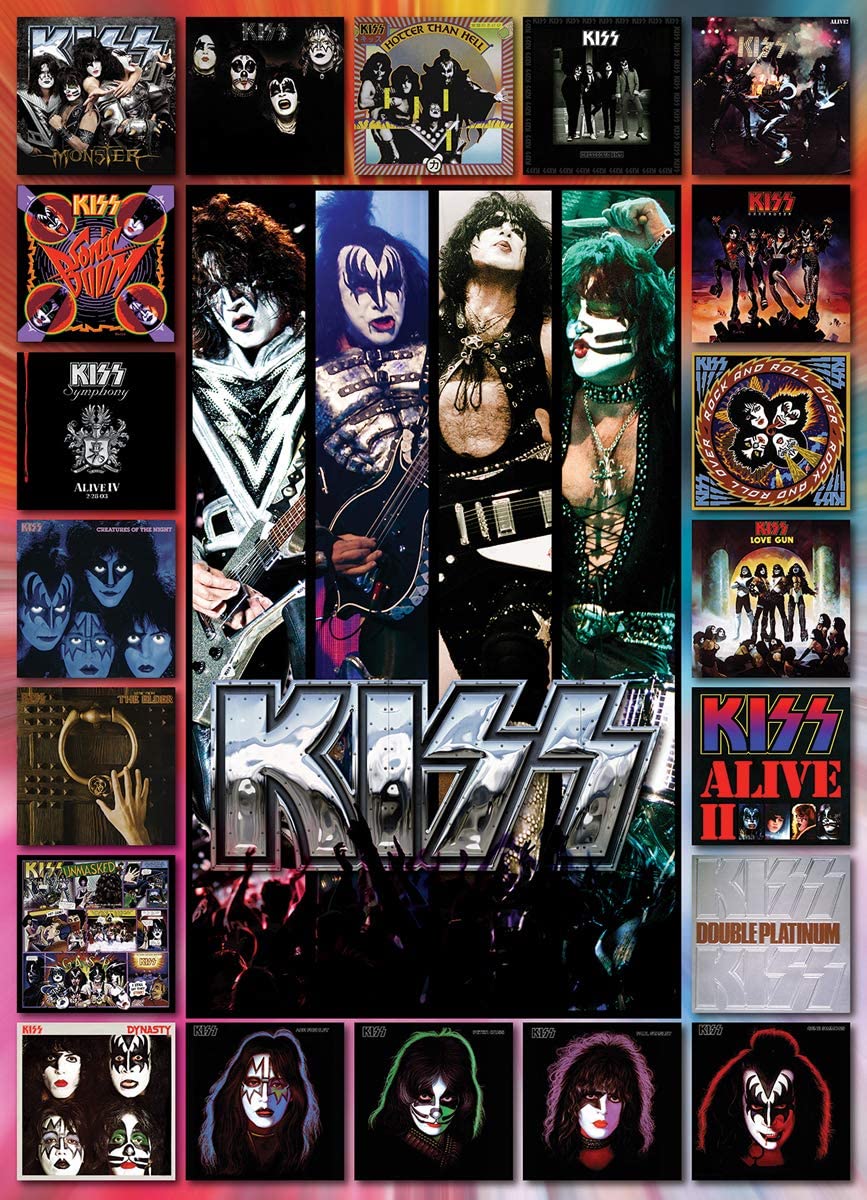 EUROGRAPHICS: KISS The Albums: 1000 Piece Puzzle