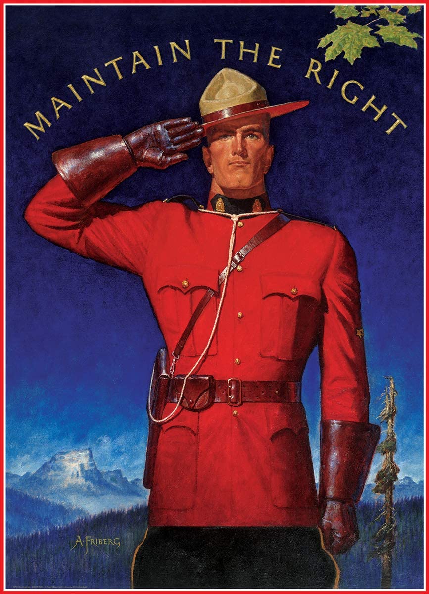 EuroGraphics: RCMP Maintain The Right: 1000 Piece Puzzle