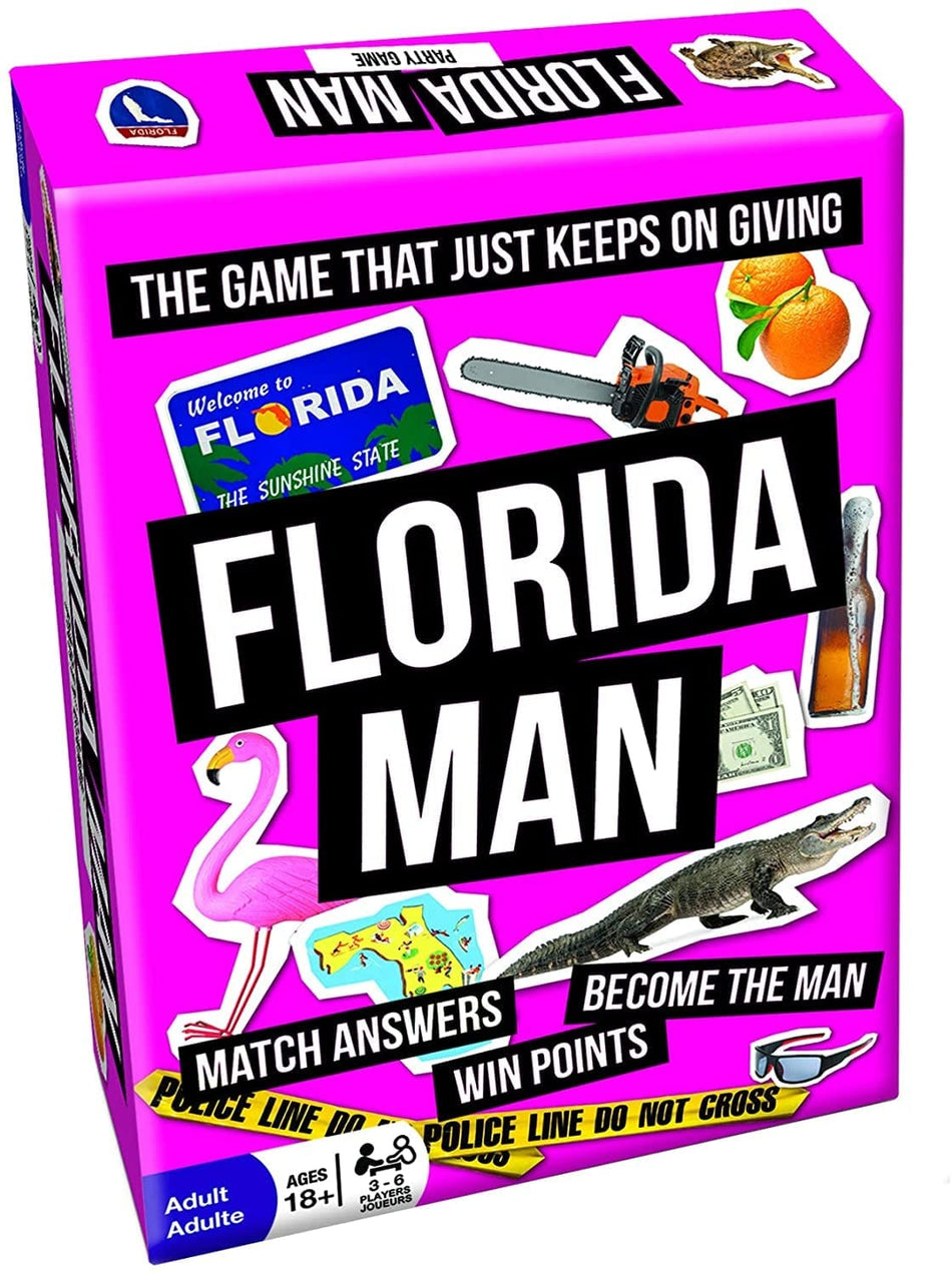 Florida Man - The Adult Party Game That just Keeps on Giving