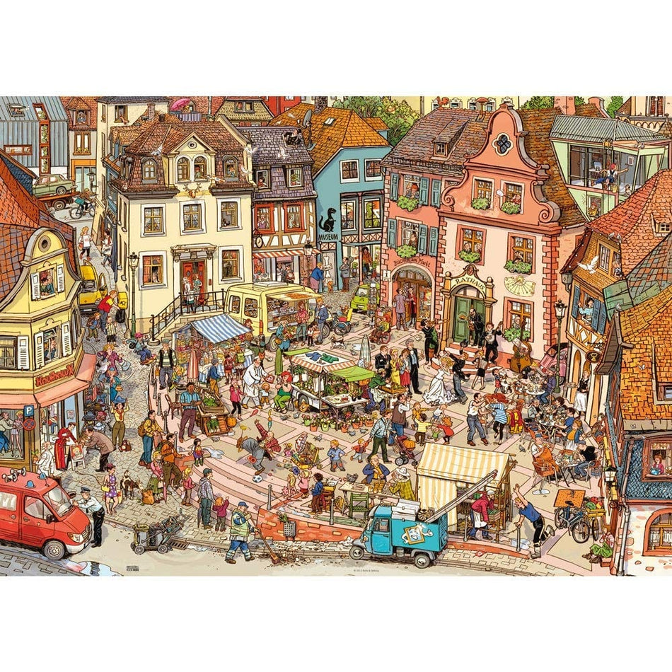 Heye: Market Place: 1000 Piece Puzzle