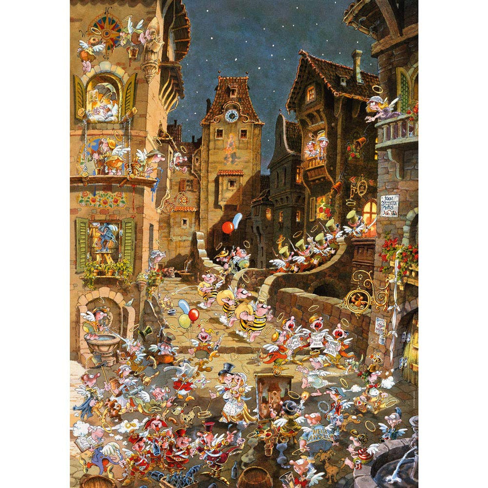 Heye: Romantic Town by Night: 1000 Piece Puzzle